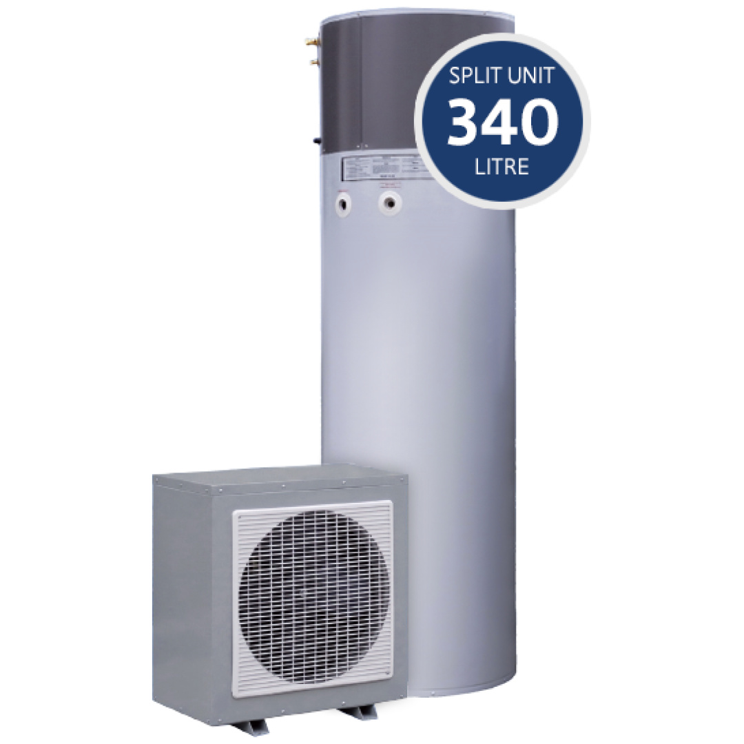 Split Water Machine Quantum Titan Split 340L Heat Pump InstantFlow - Hot Water