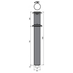 Rinnai Vertical Flue Terminal